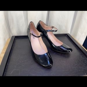 Repetto black patent ankle strap Mary Jane size 41
